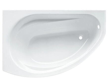 PRIMA STYLE - Baignoire d'angle asymétrique en acrylique