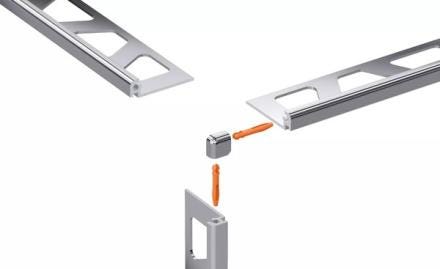 ANGLE SORTANT JOLLY-AE 10MM ALU MAT EV/J100AE SCHLUTER SYSTEMS  [EV/J100AE]