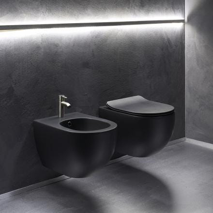 BIDET CIOTOLA SUS NOIR MAT ONDYNA  WCIB202013 ONDYNA  [WCIB202013] 