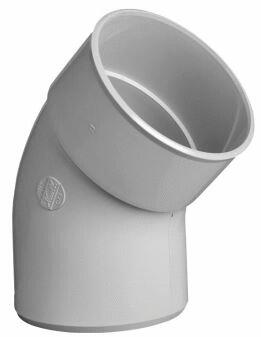 COUDE DEMI-RONDE - MF - 45°