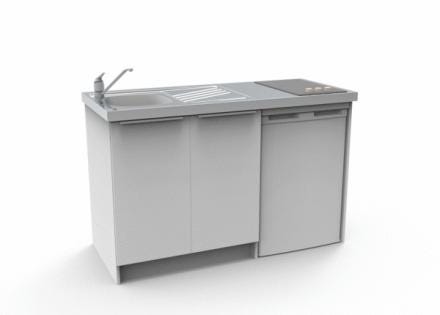 MELAMINE - Sur vérins réglables