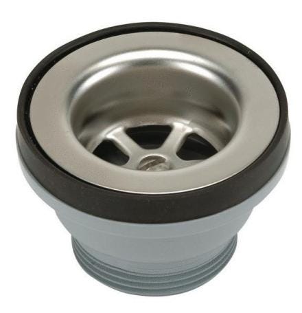 BONDE - Pour cuve inox à surverse