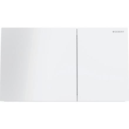 PLAQUE SIGMA70 VERRE DBL TCH BLANC 115622SI.1 GEBERIT  [115.622.SI.1]