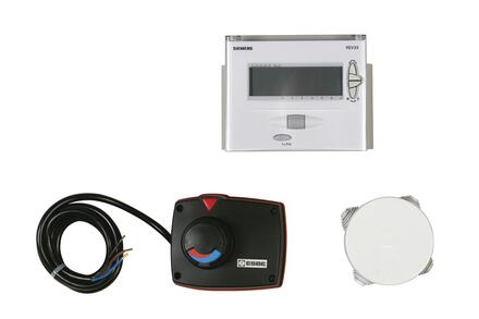 REGULATION TEX33 - Régulation électronique à action sur vanne 3 ou 4 voies en fonction de la température ambiante