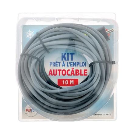 CABLE CHAUF.AUTOREGUL.HORS GEL 10M-KIT- CAB10 PB TUB  [CAB10]