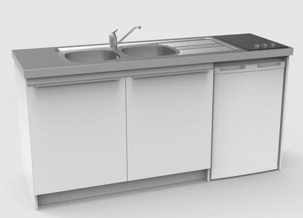 MELAMINE - Sur vérins réglables