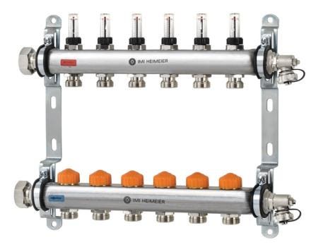 COLLECTEUR 6 CIRCUITS CHAUFF.     9340-06.800 IMI HYDRONIC ENGINEERING TA  [9340-06.800]