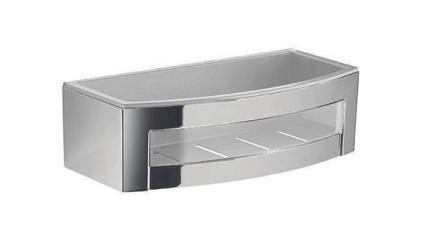PORTE SAV. ZANTE RECTANGLE   CHR/BLC A7182300 JS AQUATOP  [A7182300]