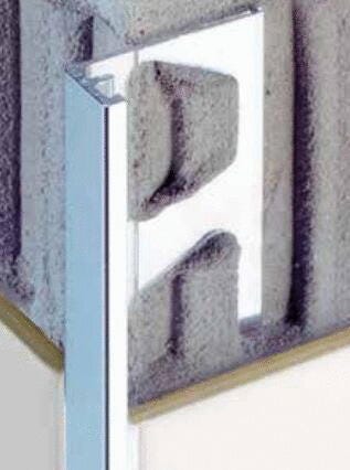 SCHLUTER-JOLLY-TSDA - Profilé pour revêtements muraux-angles et finitions