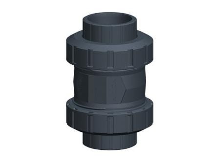 SOUPAPE DE RETENUE - Clapet à cône type 561 - PVC-U a/emboîtures taraudées, RP