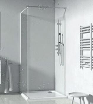 EXCLUSIVITES RICHARDSON PAR ROTH FRANCE - Walk-in - Hauteur : 190 cm - Ep. verre : 5 mm