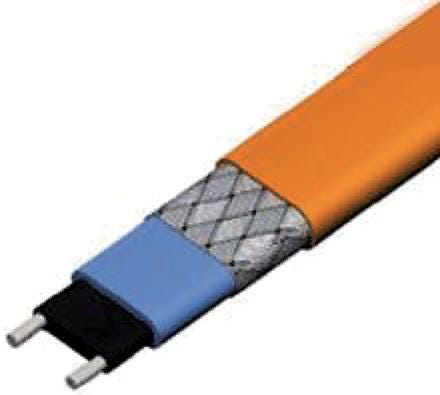 MAINTIEN EN TEMPERATURE EAU CHAUDE SANITAIRE 55° AUTOREGULANT - Ruban chauffant autorégulant
