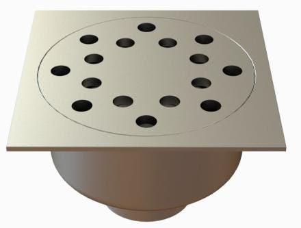 SIPHON INOX SOL 25X25 SORTIE VERTICALE 25100R LIMATEC  [25100R]
