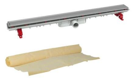 CANIVEAU DCH DOCIA EXT.PLA.79CM  SICANATFH80R NICOLL  [SICANATFH80R]