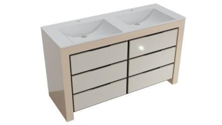 VENDOME - Meuble sous plan de toilette