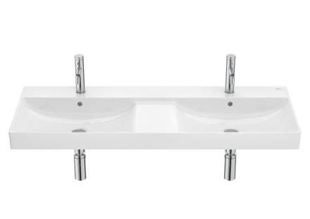 LAVABO DOUBLE MURAL ONA  120X46    A32768B000 ROCA SANITAIRE  [A32768B000]