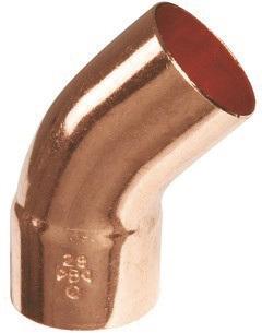 COURBE SERIE PRESSION - MF - 45° - Grand rayon - 40Cu/5040