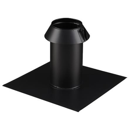 SOLIN TOIT PLAT 110/160+INT NOIR 17110371/323 POUJOULAT  [17110371/323]