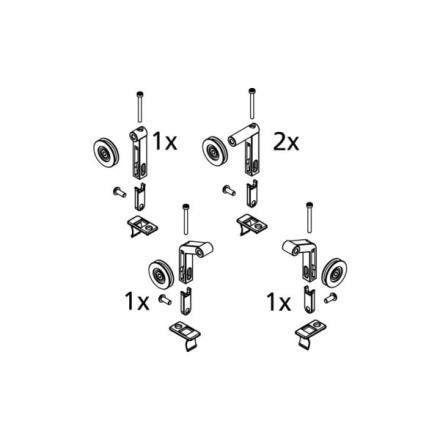 SET 4 ROULET. CC E3R/L/G3R/L  ARG. 1403037382 ROTH FRANCE  [1403037382]