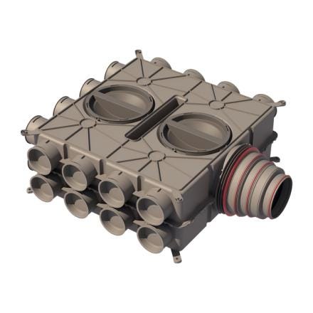 CAISSON DISTRIBUTION AIR EXCELLT DB824 188952 UBBINK  [188952]