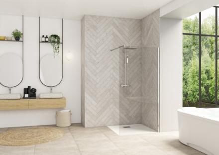 WALK IN SOLO 225 SMART DESIGN 90  PA90312CTNE AQUAPRODUCTION KINEDO