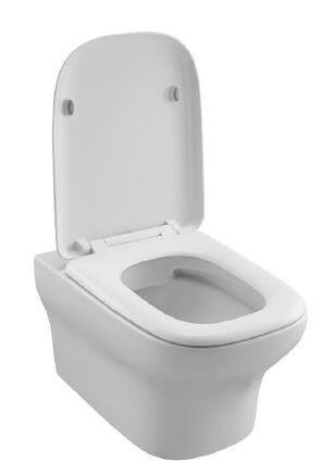 PACK WC VOX - Cuvette suspendue carénée sans bride