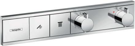 FACADE THERM. RAINSELECT 2 VOIES CHR 15380000 HANSGROHE  [15380000] 
