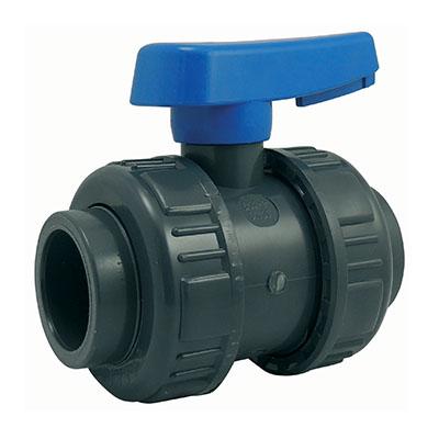 ROBINET BILLE PVC FF A COL. 50  5005401005000 CODITAL FRANCE  [5005401005000]