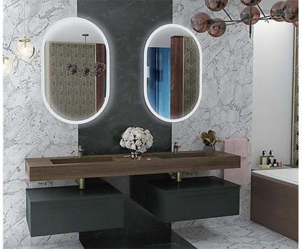 MIROIR NOUVEAU ILLUSION                905085 SANIJURA / KOHLER FRANCE  [905085]