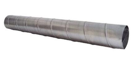 CONDUIT CIRCULAIRE RIGIDE - CMS - Conduit spiralée aluminium
