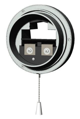 BOUCHE D'EXTRACTION THERMOMODUL. ALU   857601 S&P FRANCE SOLER & PALAU  [857601]
