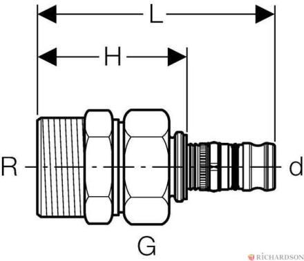 JONCTION MULTICOUCHE MEPLA - MM - Avec écrou