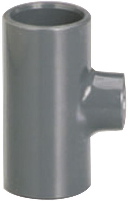 TE A COLLER PVC-U K62 - FFF - Réduit - 90°