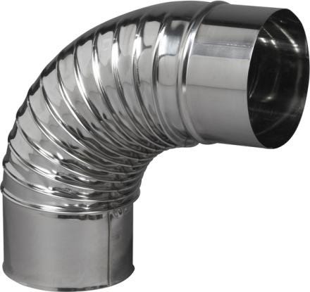 CONDUIT RIGIDE INOX 304 - PRO - Pour gaz, fuel, charbon et bois