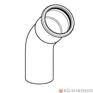 COUDE MAPRESS ACIER INOX - MF - 45°