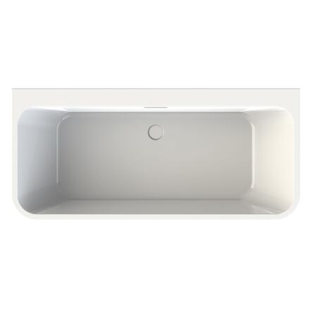 MYVA - Baignoire autoportante monobloc semi-îlot