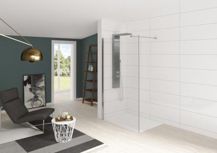PAROI FIXE KINESTYLE SOLO 70  V.TR.PA1760CTNE AQUAPRODUCTION KINEDO  [PA1760CTNE]