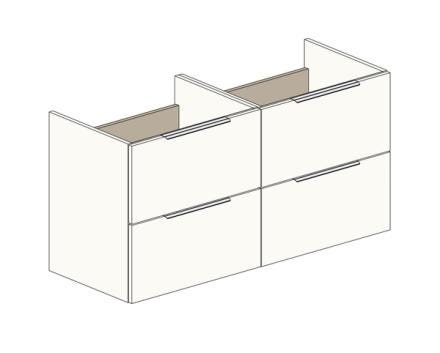 MEUBLE S/P METRO26 2T.PO 120SV BLC     RC0155