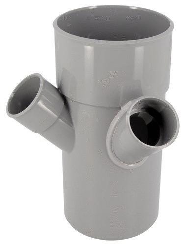 EMBRANCHEMENT EQ.MF 45 D100/040 GRIS     AT74 NICOLL  [AT74]