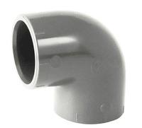 COUDE A COLLER PVC-C - FF - 90°