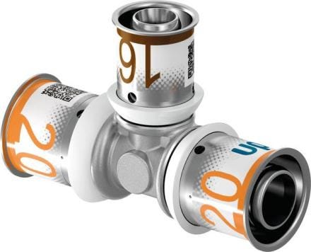 TE A SERTIR REDUIT 25X25X16           1070578 UPONOR  [1070578]