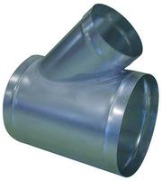 TE OBLIQUE GALVA TO 45 125/80        11093209 ALDES AERAULIQUE