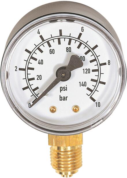 DETENDEUR DE PRESSION D'EAU - Manomètre sec Radial