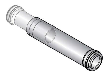 MANCHON COMPENSATION D80/125  DY130  84887530 DE DIETRICH EQUIP THERMIQU BDR  [84887530]