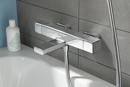 ECOSTAT E - Mitigeur bain-douche thermostatique mural