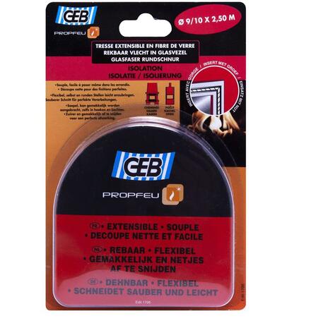 PROPFEU - Tresse extensible en fibre de verre