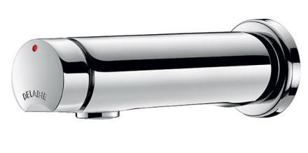 TEMPOSOFT 2 - Robinet poussoir de lavabo mural