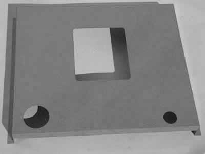 PANNEAU ARRIERE CBB 20 / OCBB 20    300009031 DE DIETRICH PIECE RECHANGE BDR  [300009031]