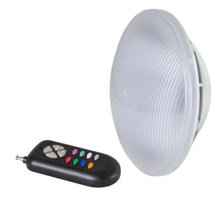 LAMPE PAR56 RGB LED + TELEC. 900LM      71740 FLUIDRA  [71740]