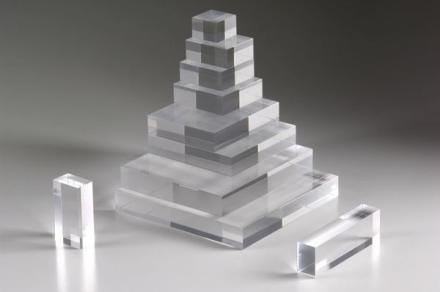 BLOC PMMA COULE INCOLORE        100X0500X0605